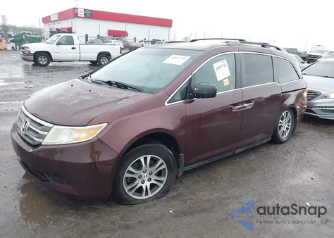 2012 Honda Odyssey Ex from USA, damaged, VIN 5FNRL5H46CB023632